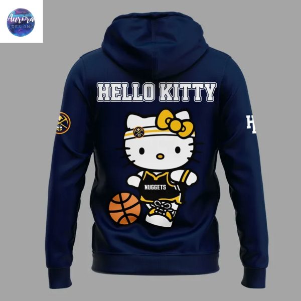 2025 Denver Nuggets Basketball x Hello Kitty Night Hoodie