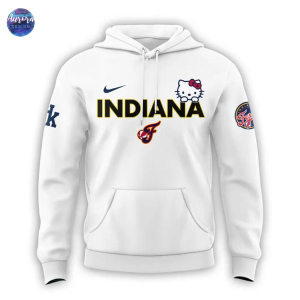 2025 Indiana Fever Basketball x Hello Kitty Hoodie