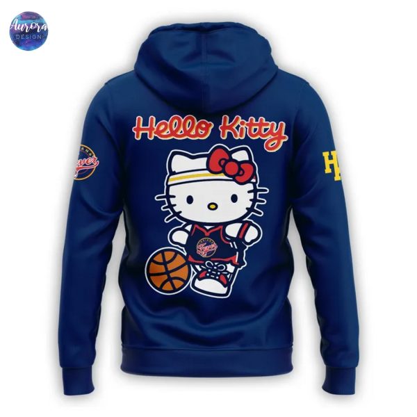 2025 Indiana Fever Basketball x Hello Kitty Hoodie – Blue