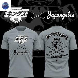 Los Angeles Kings x Japangeles 2025 Black 3D T-Shirt