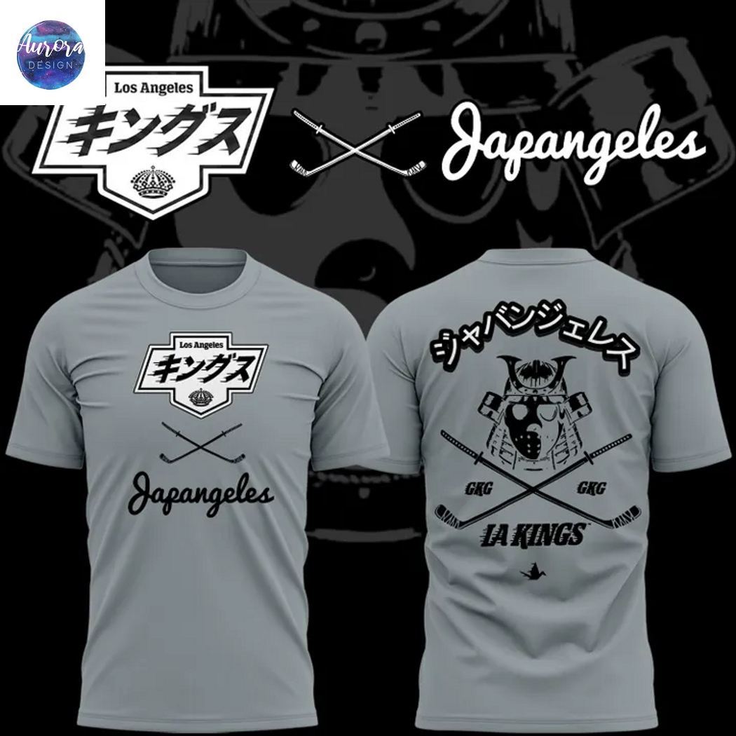 2025 Japangeles x Los Angeles Kings 3D T-Shirt