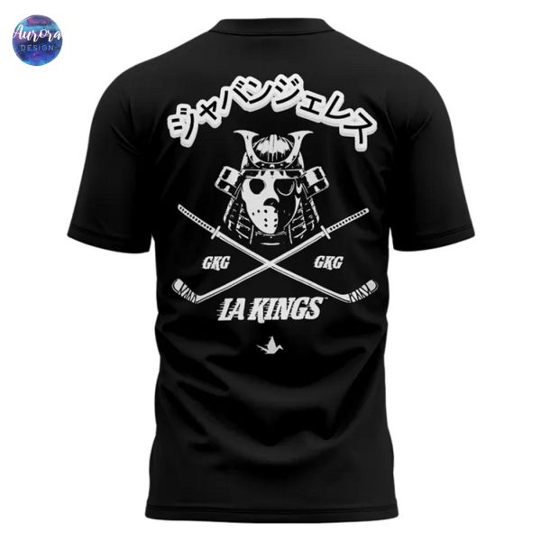 2025 Japangeles x Los Angeles Kings Black 3D T-Shirt