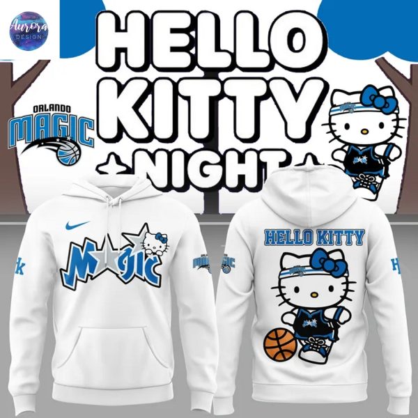 2025 Orlando Magic Basketball x Hello Kitty Hoodie