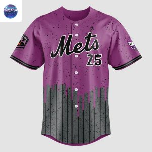 2025 The 7 Line Army Spring Training Outing New York Mets Baseball Jersey