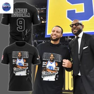 Andre Iguodala Golden State Warriors Signature 3D T-Shirt