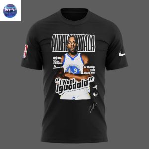 Andre Iguodala Golden State Warriors Signature 3D T-Shirt