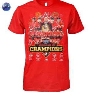 Canada Nations Face Off Champions Unisex T-Shirt