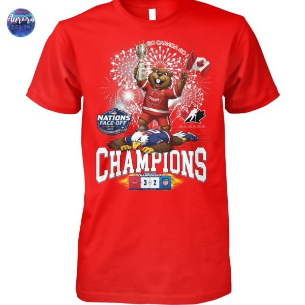 Canada Nations Face Off Champions Unisex T-Shirt