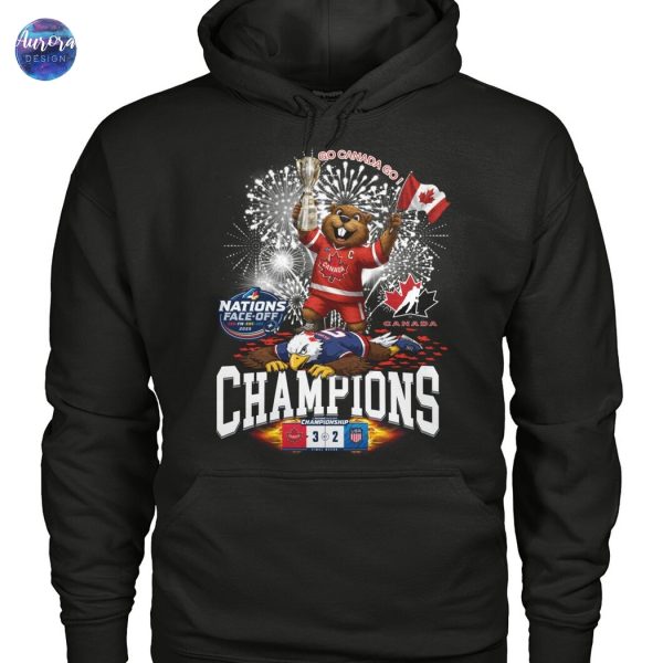 Canada Nations Face Off Champions Unisex T-Shirt