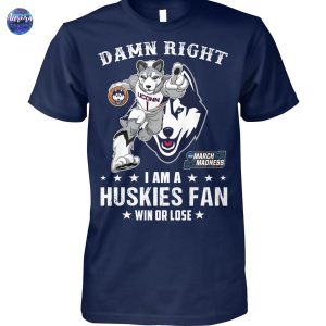 UConn Huskies For The White And Blue Unisex T-Shirt