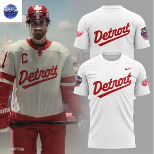 Detroit Red Wings Stadium Series 3D T-Shirt