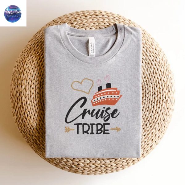 Embroidered Cruise Tribe Cruise Squad Sweatshirt