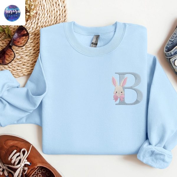 Embroidered Custom Easter Cute Sweatshirt