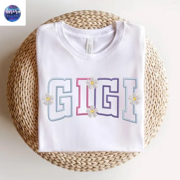 Embroidered Gigi Grandma Gift Sweatshirt