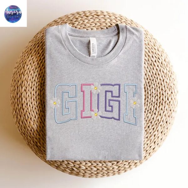 Embroidered Gigi Grandma Gift Sweatshirt