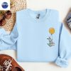 Embroidered Happy Easter Hippity Hoppity Sweatshirt