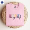 Embroidered Happy Easter Bunny Lover Sweatshirt