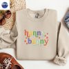 Embroidered Happy Easter Hippity Hoppity Sweatshirt