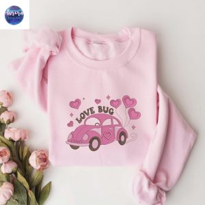 Embroidered Love Bug Sweatshirt