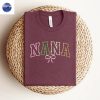 Embroidered Mom And Baby Elephant Shirt