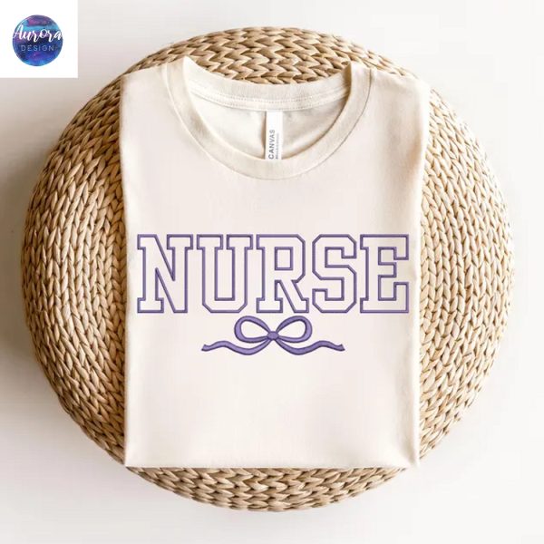 Embroidered Nurse Nursing School Sweatshirt