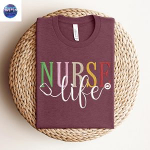 Embroidered Registered Nurse Nursing School Sweatshirt