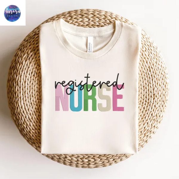 Embroidered Registered Nurse Nursing Sweatshirt