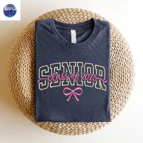 Embroidered Senior Class Of 2025 Sweatshirt