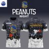 Golden State Warriors 75th Anniversary Of Peanuts 3D T-Shirt