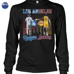 Los Angeles Dodgers x Los Angeles Lakers Signature Unisex T-Shirt