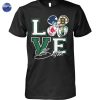 Real Women Love Basketball Smart Women Love Kentucky Wildcats Unisex T-Shirt