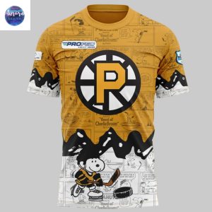 Providence Bruins x Peanuts 75th Anniversary 3D T-Shirt