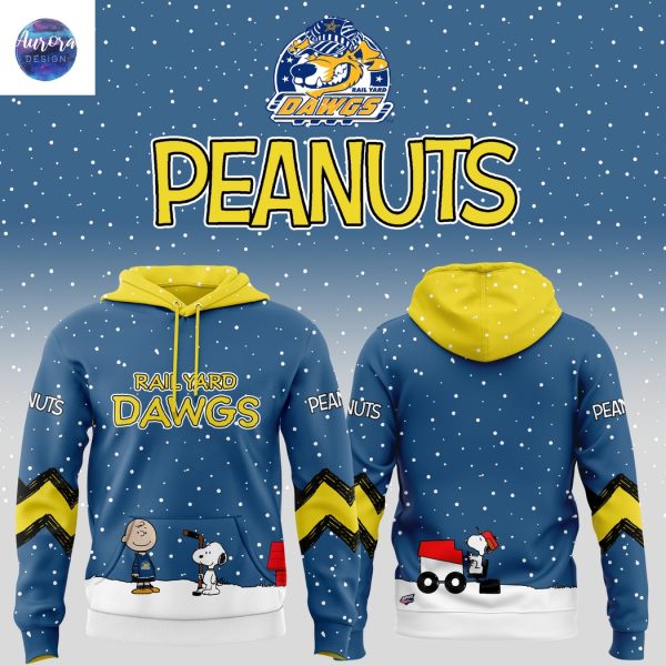 Roanoke Dawgs x Peanuts Night 75 Years Hoodie