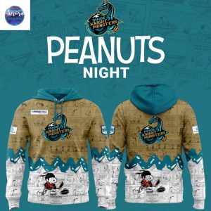 Tahoe Knight Monsters 75th Anniversary Of Peanuts Baseball Jacket