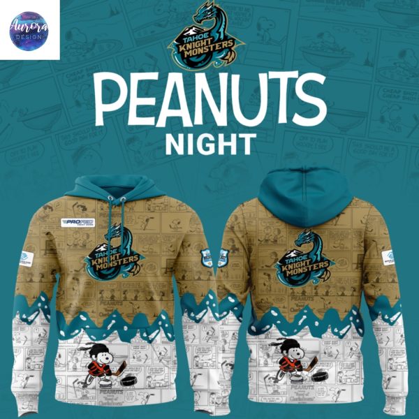 Tahoe Knight Monsters 75th Anniversary Of Peanuts Hoodie