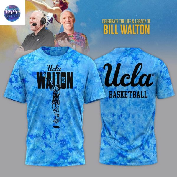 Ucla Basketball Honors The Late Bill Walton 32 3D T-Shirt