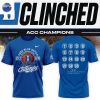 2025 ACC Champions Duke Blue Devils Men Basketball 3D T-Shirt