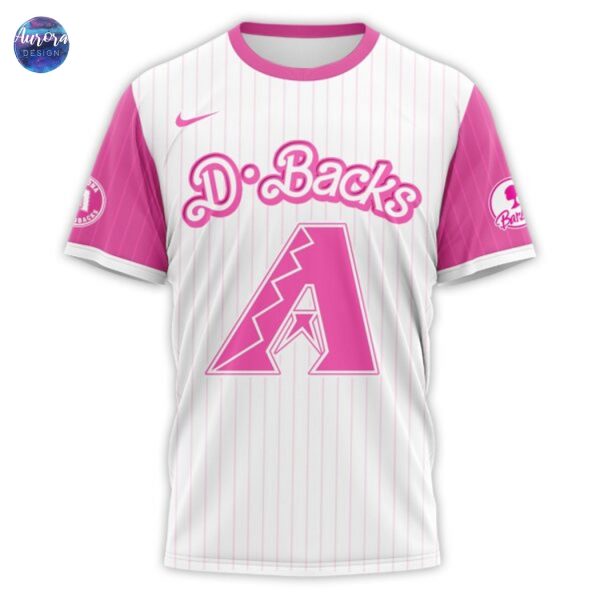 2025 Arizona Diamondbacks x Barbie Night Game 3D T-Shirt