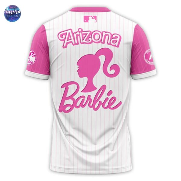 2025 Arizona Diamondbacks x Barbie Night Game 3D T-Shirt