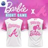 2025 Arizona Diamondbacks x Barbie Night Game 3D T-Shirt