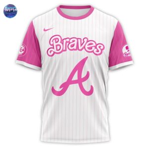 2025 Atlanta Braves x Barbie Night Game 3D T-Shirt