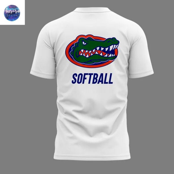 2025 Florida Gators Softball Logo 3D T-Shirt