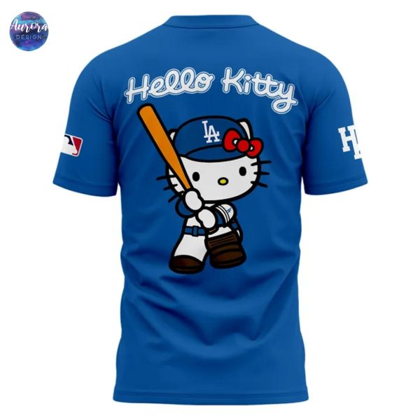 2025 Los Angeles Dodgers x Hello Kitty Night 3D T-Shirt