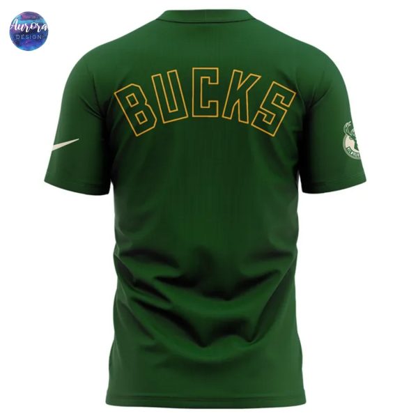 2025 Milwaukee Bucks Basketball 3D T-Shirt