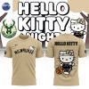 2025 Milwaukee Bucks x Hello Kitty Night 3D T-Shirt – Green