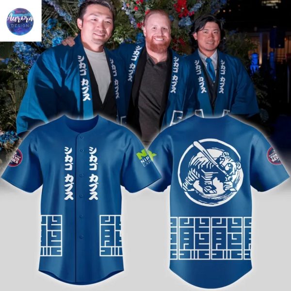 Chicago Cubs x 2025 Tokyo Series Baseball Jersey