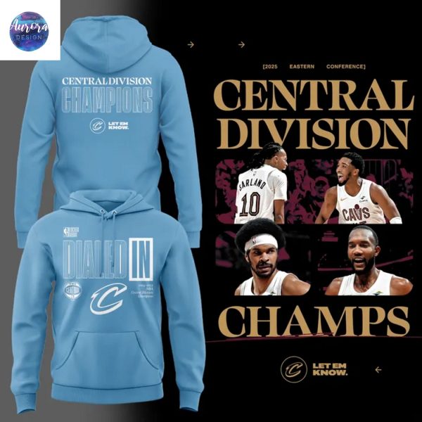 Cleveland Cavaliers Central Division Champions Hoodie