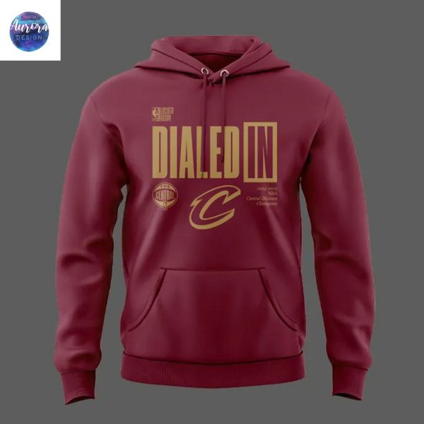 Cleveland Cavaliers Central Division Champions Hoodie – Red