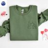 Embroidered Cat Mom Sweatshirt