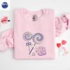 Embroidered Coquette Valentine Love Your Self Shirt